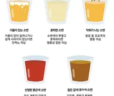 그림으로 보는 소변 상태