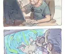 노병의 그림 실력은 죽지 않는다.manga
