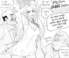 인간의 악의를 느끼는 엘프 노예 manga