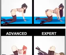 @) 후방 후배위 자세