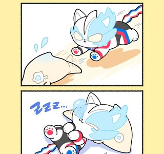 울트라냥)블레이자 단편만화