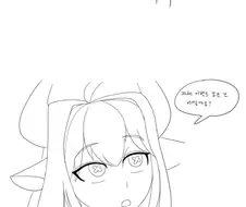 버블티 챌린지 하는 만화