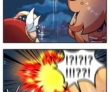 원신) 불꽃놀이를 할려는 클레.manga