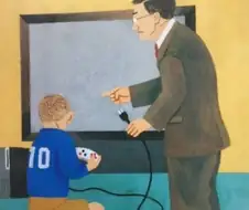 "또 몰래 게임이나 하고 있는거냐!!"