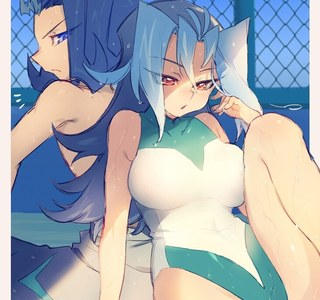 유희왕) 꼴리는 남매.