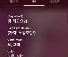 뭔가 좀 이상한 노래 가사 번역