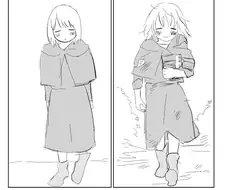 던전밥)따뜻한 그림체