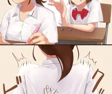 자석으로 친구한테 장난치는 만화