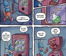 던전 순찰도는 해골 경비병 아저씨 만화.manga