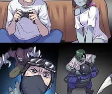 언데드녀와 게임하는 만화.manwha