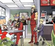 "이봐 알바생 양반, 샤아 아즈나블이라는 남자를 아는가ㅡ"