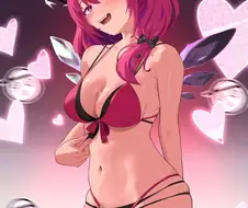 버튜버)다양한 수영복들 보여주는 아이리스.jpg