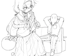 블루아카) 우이가 볼링하는 만화.manhwa