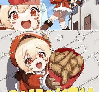 원신)클레가 팬티 보여주는 manhwa