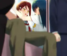 럽라)지하철 여고생 백합 치한
