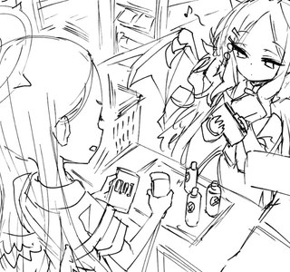 블루아카) 블루아카엣찌그림맨 픽시브 개웃기네