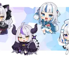 버튜버,후방) 노출없이 야한 짤?