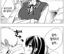 사귀고 나서 이미지가 바뀐 여자아이 만화.manhwa