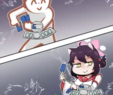 (블루아카)카에데와 듀얼하는 선생님