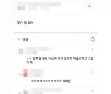 월 700버는 직업