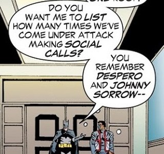 DC) 배트맨이 파티에 초대받으면 하는 일.mangas