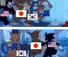 wbc)미국까지 떨어졌으면 그냥 웃음벨 될 뻔한 짤.jpg