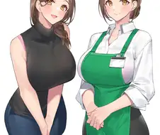 (후방)옷을 20% 벗은 마트 알바 아짐