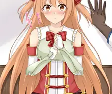 [프리코네] 연극연습 도움받는 노조미.manhwa