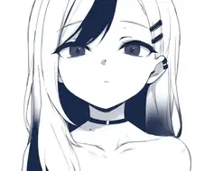 블루아카)시크한 표정이 잘 어울리는 아이.manga