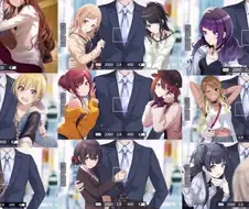 @) 프로듀서에 들러붙는 샤니마스 아이돌들.manga