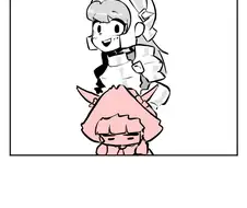 가테) 코코가 사과하는 만화