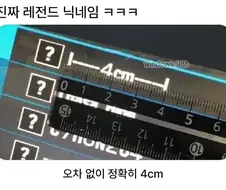 언행일치 닉네임