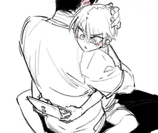 보추의 유혹을 견디지 못하고 크고 우람한 걸 꺼내는 Manhwa