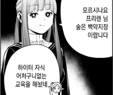 장송의프리렌) 교육을 잘못 받은 페른