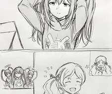 @) 헛산) 스나하마 안로코 만화