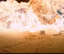 샘스파)벙커 버스터 수류탄을 투사하는 탑승 가능한 드론