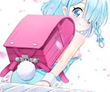 블루아카) 바니걸 란도셀 아로나