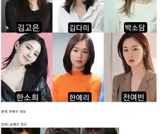 과거 vs 현대 미인 배우들