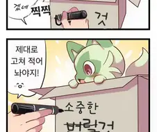 포켓몬) 풀캬루와 동거하는.Manhwa