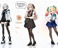 AI 모델 모에화