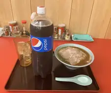 라멘집에서 콜라를 주문했는데