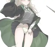 해리포터) 말포이양과 서로 마법을 겨루게 된 해리