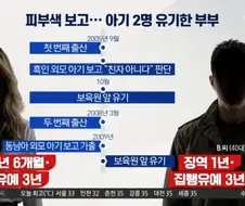아기를 두명이나 유기한 이유