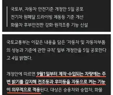 스텔스 차량 퇴출... 자동 점등 의무화