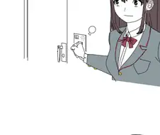 친구에게 통신문 전해주는 여고생.manhwa
