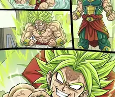 카카롯또를 처음 본 브로리