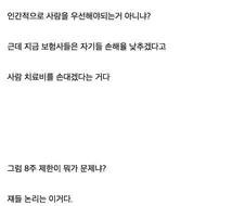 현직 보험설계사가 말하는 자동차보험 ＇경상환자 8주 제한＇