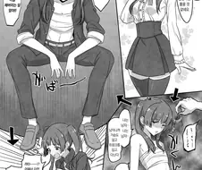 트윈테일 미소녀에게 남자의 기분을 알려주는 comic