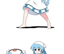 링피트하는 오징어소녀