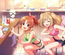 @)파스 붙이는 아이돌